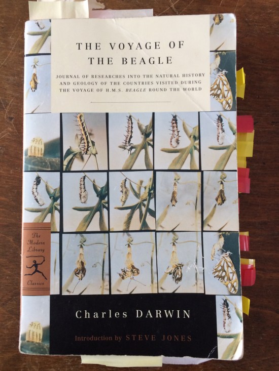 The Modern Library edition of The Voyage of the Beage.