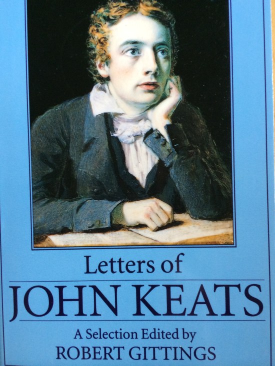 My copy of Keats' Letters.